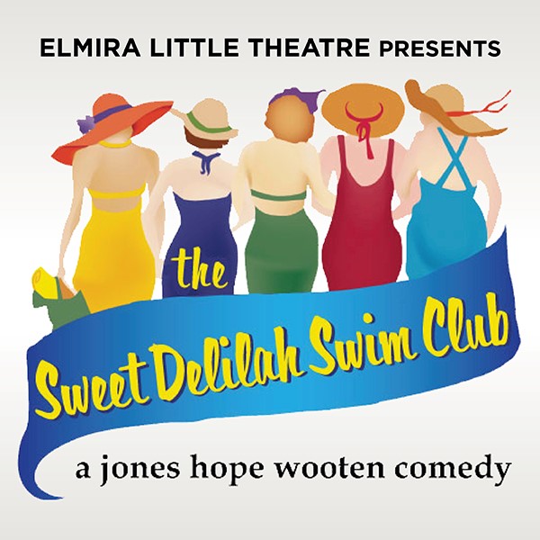 Elmira Little Theatre The Sweet Delilah Swim Club artwork