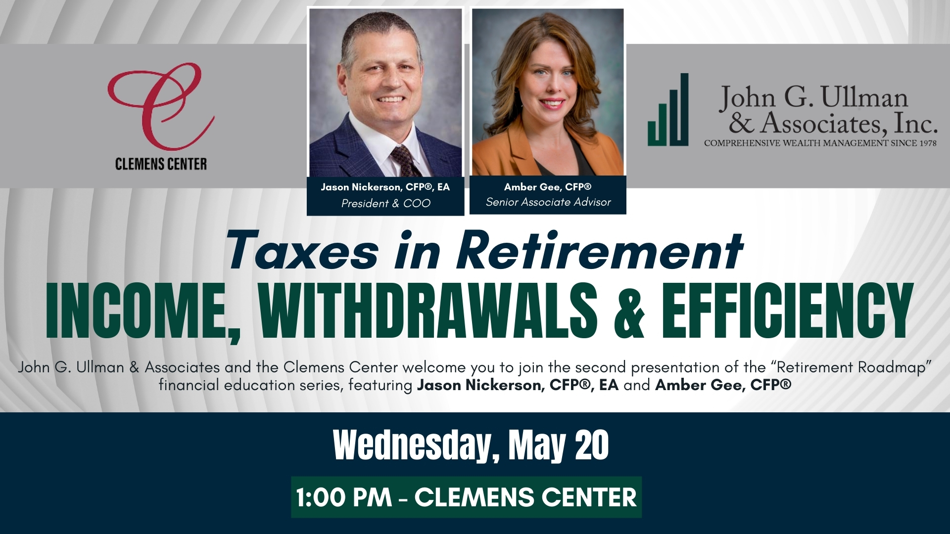 Retirement Roadmap Series: Taxes in Retirement_artwork