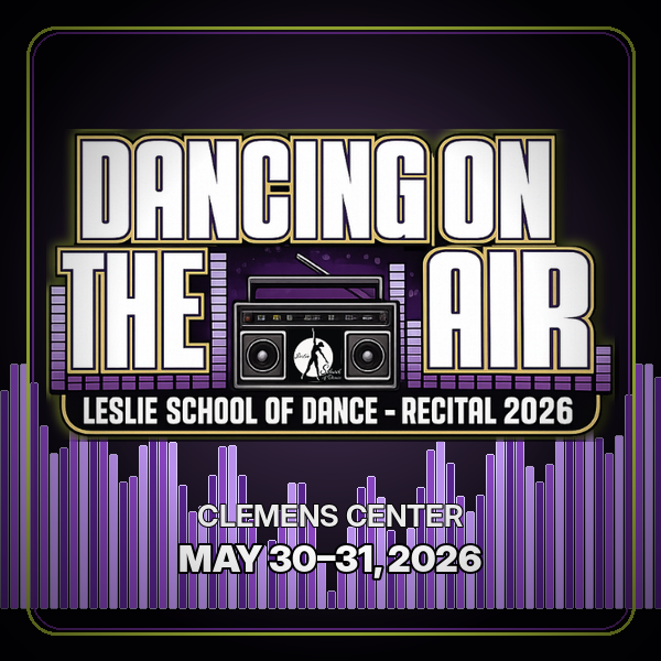 Leslie School of Dance: Dancing on the Air artwork