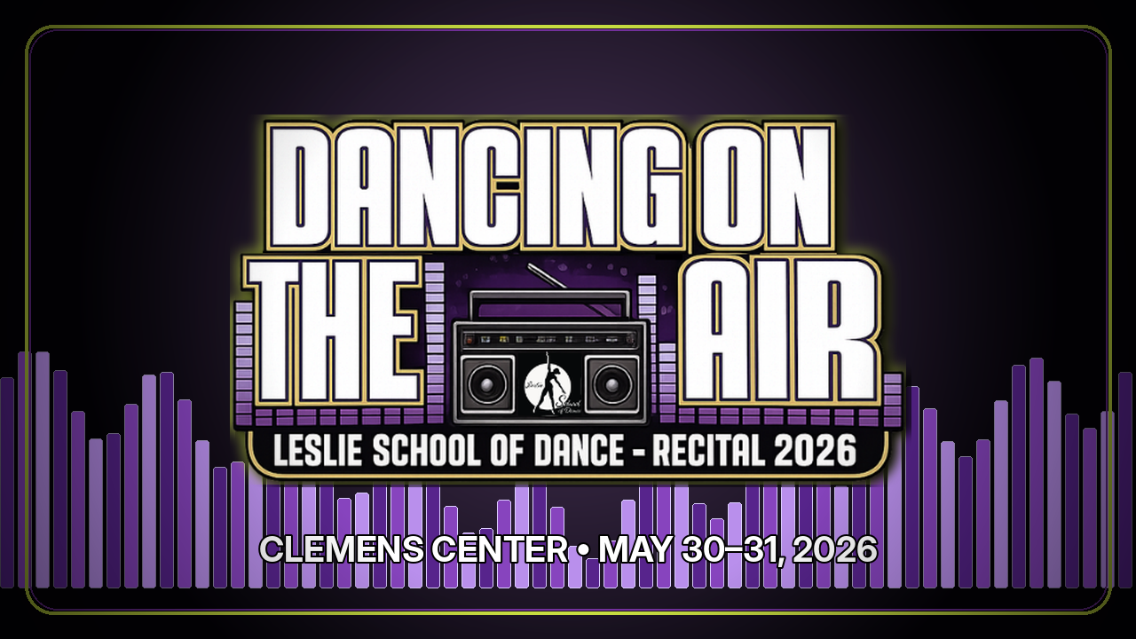 Leslie School of Dance: Dancing on the Air artwork
